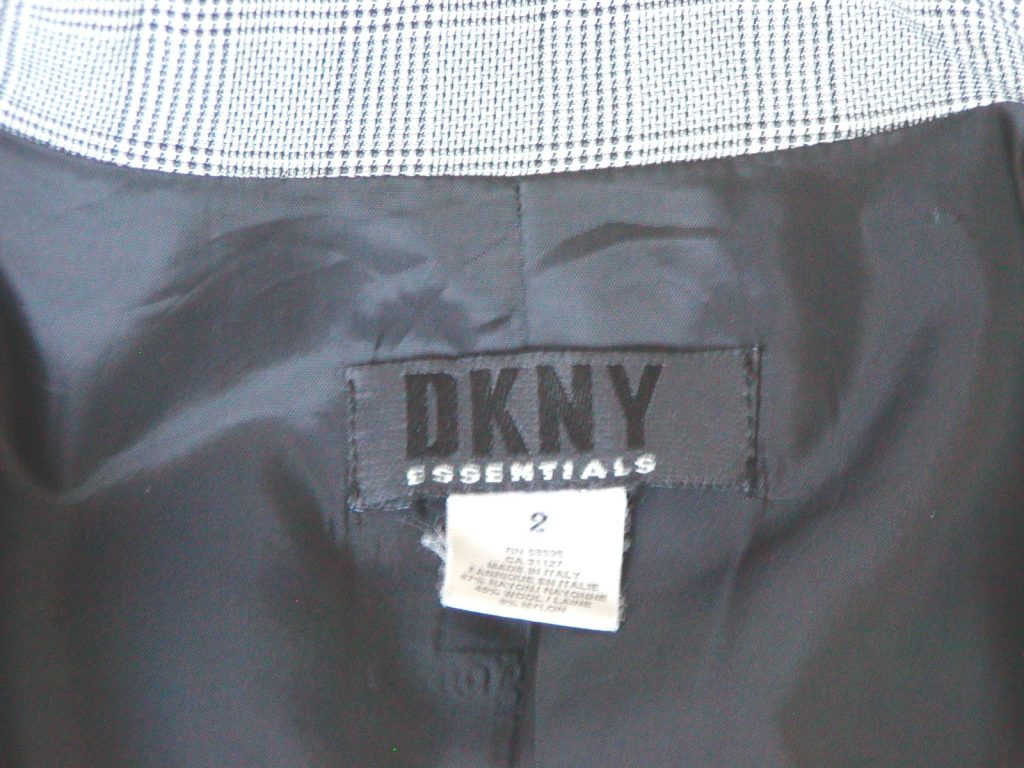 SHARP DKNY Blazer Made In Italy » Vintage Designer Clothing